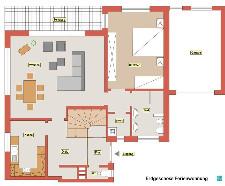 Apartment Am Vechtesee Schuttorf Bagian luar foto